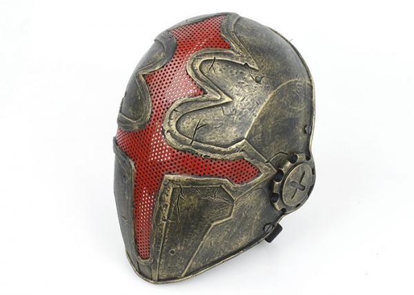 G FMA Wire Mesh Cross the king Mask TB610 ( Gold )